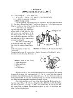 Giáo trình công nghệ bảo dưỡng và sửa chữa ô tô - Chương 5 pot