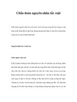 Chẩn đoán nguyên nhân tắc ruột doc