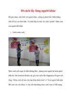 10 cách lấy lòng người khác pdf