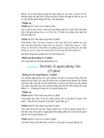 BỘ GIÁO DỤC VÀ ĐÀO TẠO - DỰ ÁN PHÁT TRIỂN GIÁO VIÊN TIỂU HỌC Phần 6 pptx