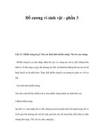 Đề cương vi sinh vật - phần 3 pps
