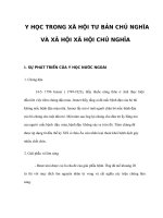 Y HỌC TRONG XÃ HỘI TƯ BẢN CHỦ NGHĨA VÀ XÃ HỘI XÃ HỘI CHỦ NGHĨA docx