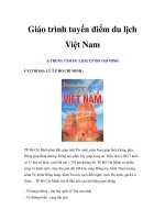 Giáo trình tuyến điểm du lịch Việt Nam - Phần A-TRUNG TÂM DU LỊCH T.P HỒ CHÍ MINH doc