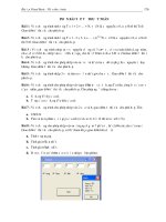GIÁO TRÌNH MICOSOFT VISUAL BASIC - PHẦN BÀI TẬP VỀ THUẬT TOÁN ppt