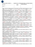 ĐỀ KIỂM TRA 1 TIẾT HỌC KỲ II LỚP 12 – NĂM HỌC 2010-2011 ppsx