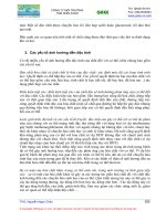 Giáo trình chất thải nguy hai : SỰ LAN TRUYỀN TÍCH LŨY TRONG MÔI TRƯỜNG VÀ CÁC KHÁI NIỆM CƠ BẢN VỀ ĐỘC CHẤT HỌC part 3 ppsx