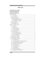 Đồ án thiết lập mô hình tồn kho