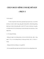 CHẨN ĐOÁN HÌNH ẢNH HỆ HÔ HẤP – PHẦN 3 ppt