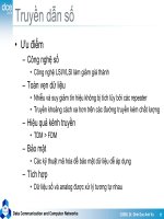 Kỹ Thuật Truyền Số Liệu : Truyền dẫn số liệu part 2 docx