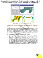 Giáo trình hình thành đôi nét về các phần mềm dùng chi thiết kế công trình giao thông và trình tự xây dựng dự án bằng VBA p1 pptx