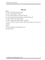 ĐỒ ÁN: THIẾT KẾ HỆ THỐNG CUNG CẤP ĐIỆN CHO NHÀ MÁY CƠ KHÍ SỐ 130_CHƯƠNG MỠ ĐẦU ppsx