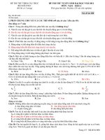 ĐỀ THI THỬ MÔN TOÁN - mã đề 008 pps