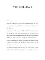 VIÊM GAN B – Phần 2 ppsx