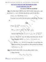 Bài 6: Thể tích khối đa diện có kết hợp Min, Max doc