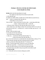 Di truyền thực vật - Chương 1: Cấu trúc và tái bản vật chất di truyền ở mức độ phân tử, tế bào pptx