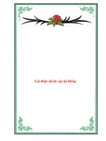 Cải thiện độ tin cậy hệ thống pdf