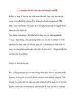 10 nguyên tắc lớn cho cuộc nói chuyện nhỏ (1) potx