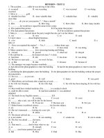 REVISION - TEST 12 pps