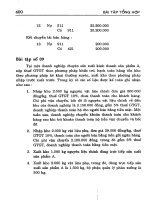 Bài tập và bài giải nguyên lý kế toán part 9 pptx