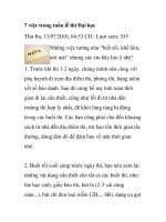 7 việc trong tuần lễ thi Đại học potx