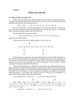 Giáo trình - Hóa lý các hợp chất cao phân tử - chương 3 docx