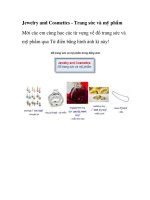 Jewelry and Cosmetics potx