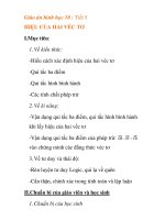 Giáo án hình học 10 : HIỆU CỦA HAI VÉC TƠ pps