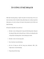 ĂN UỐNG CÓ KẾ HOẠCH pot