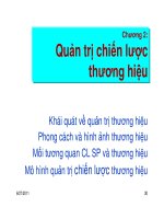 Giáo trình quản trị thương hiệu - Chương 2 pdf