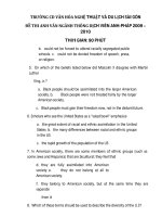 ĐỀ THI ANH VĂN NGÀNH THÔNG DỊCH VIÊN ANH-PHÁP 2009 – 2010_3 doc
