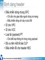 Kỹ thuật truyền số liệu : ATM Asynchronous Transfer Mode part 3 pdf