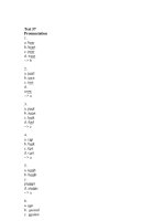 ĐỀ THI THỬ ANH VĂN - Test 57 docx