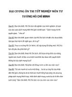 ĐẠI CƯƠNG ÔN THI TỐT NGHIỆP MÔN TƯ TƯỞNG HCM_2 pptx