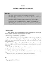 Chứng rụng tóc (ALOPECIA) ppsx