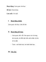 Giáo án mầm non chương trình đổi mới: Hoạt động: Làm quen văn học Đề tài: Chú dê đen Lứa tuổi: 5-6 tuổi pps