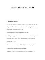 ĐÁNH GIÁ SUY THẬN CẤP docx