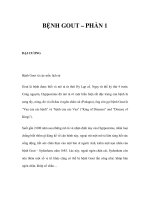 BỆNH GOUT – PHẦN 1 ppsx
