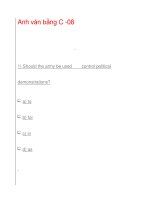 Anh văn bằng C -08 ppt