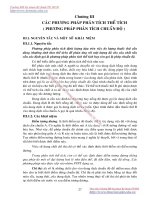 GIÁO TRÌNH PHÂN TÍCH MÔI TRƯỜNG - PHẦN 1 CƠ SỞ LÝ THUYẾT HOÁ HỌC PHÂN TÍCH (phân tích định lượng) - CHƯƠNG 3 pdf