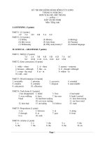 KỲ THI HSG ĐỒNG BẰNG SÔNG CỬU LONG THÁNG 01 NĂM 2011 ĐƠN VỊ RA ĐỀ: SÓC TRĂNG pot