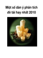 Một số dàn ý phân tích đề tài hay nhất 2010_6 doc