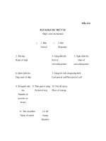 MẪU BẢN KHAI DỰ TRỮ TÀU docx