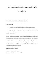 CHẨN ĐOÁN HÌNH ẢNH HỆ TIÊU HÓA – PHẦN 3 ppt