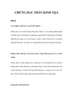 CHỨNG ĐAU THẦN KINH TỌA - Phần II pps