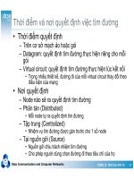 Kỹ thuật truyền số liệu : Tìm đường trong mạng chuyển mạch part 2 pps