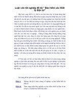 Luận văn tốt nghiệp đề tài 