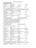 TEST 45’ UNIT 9-10 (11) TEST A ppt