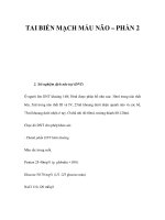 TAI BIẾN MẠCH MÁU NÃO – PHẦN 2 potx