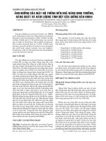 BÁO CÁO NGHIÊN CỨU KHOA HỌC KỸ THUẬT: ẢNH HƯỞNG CỦA MẬT ĐỘ TRỒNG ĐẾN KHẢ NĂNG SINH TRƯỞNG, NĂNG SUẤT VÀ HÀM LƯỢNG TINH BỘT CỦA GIỐNG SẮN KM94 ppsx