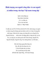 Hình tượng con người công dân và con người cá nhân trong văn học Việt nam trung đại_4 pps